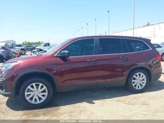5FNYF5H11KB013212 Honda PILOT LX