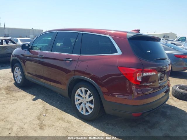 5FNYF5H11KB013212 Honda PILOT LX