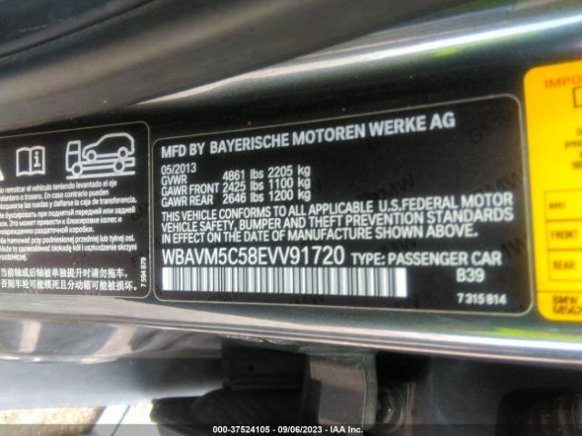 WBAVM5C58EVV91720 BMW X1 Xdrive35i