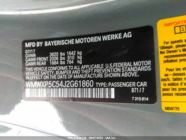 2018 MINI HARDTOP 2 DOOR WMWXP5C54J2G61860 Photo 8