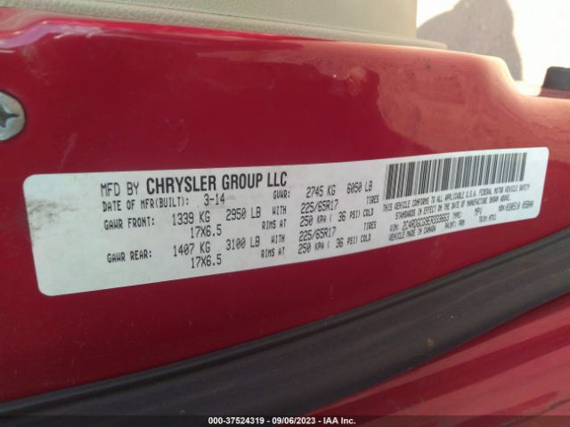 2C4RDGCG9ER333663 Dodge Grand Caravan Sxt