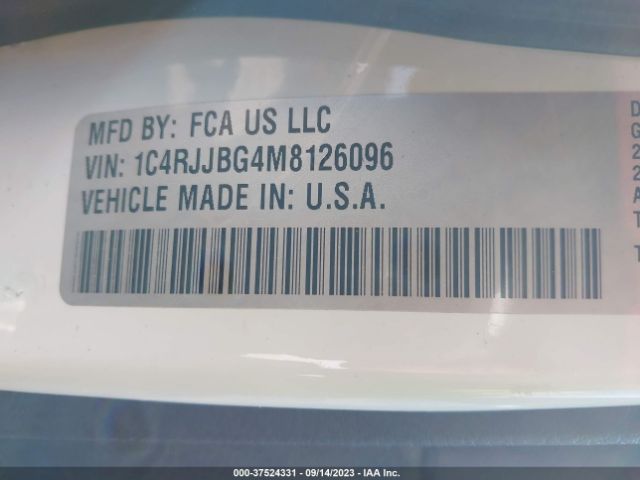 1C4RJJBG4M8126096 Jeep Grand Cherokee L Limited