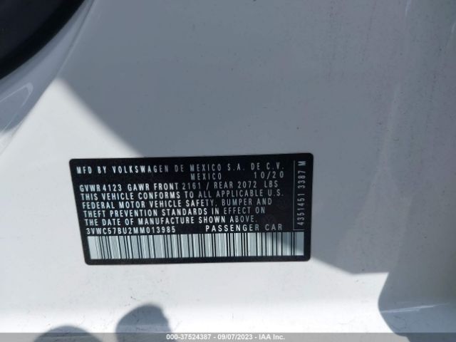 2021 VOLKSWAGEN JETTA 3VWC57BU2MM013985 Photo 8