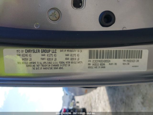 2C3CDYAG5EH285524 Dodge Challenger Sxt