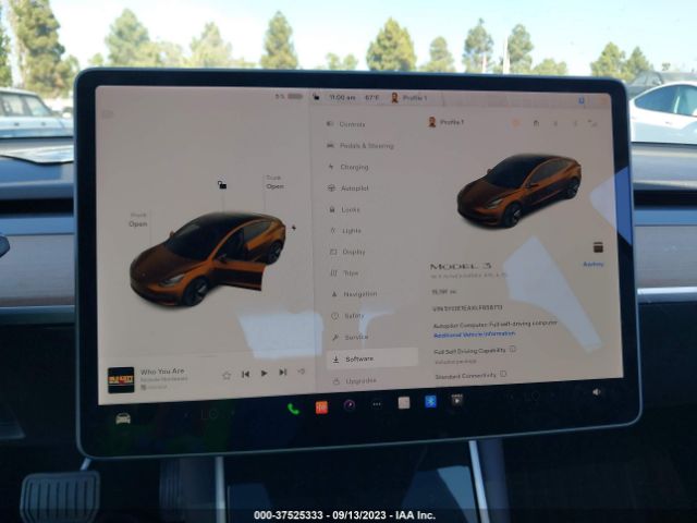 5YJ3E1EAXLF658713 Tesla Model 3 Standard Range