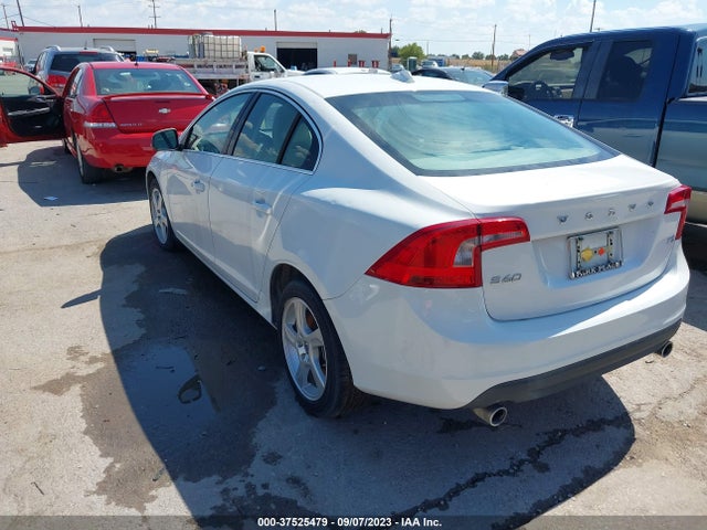 2013 VOLVO S60 T5 VIN: YV1612FS4D2188568