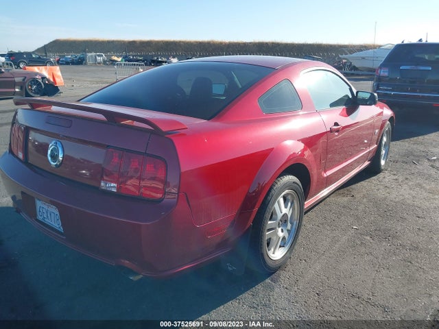 2008 FORD MUSTANG GT VIN: 1ZVHT82H085154277