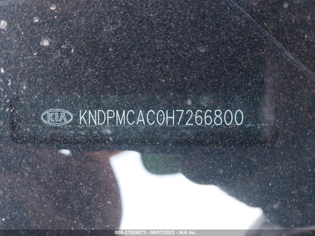 2017 KIA SPORTAGE LX VIN: KNDPMCAC0H7266800