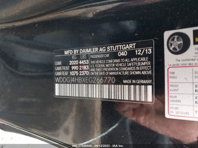 WDDGJ4HBXEG266770 Mercedes-Benz C-class C250
