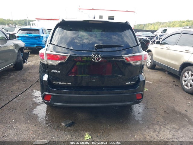 Toyota Highlander Le 2016 5TDBKRFH2GS301333 Image 17