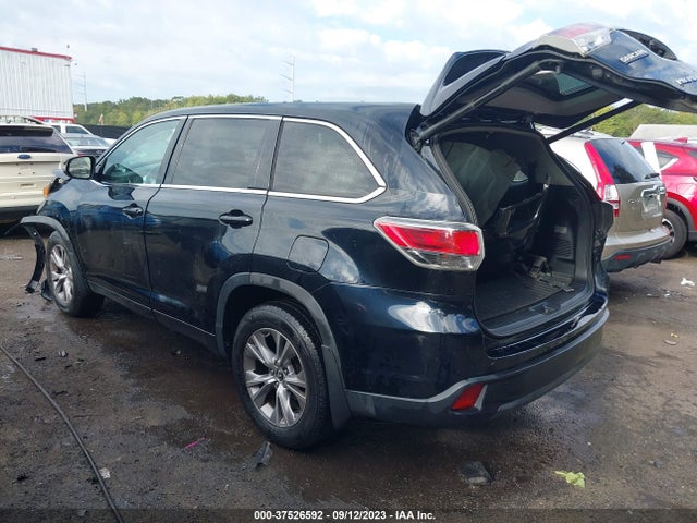 Toyota Highlander Le 2016 5TDBKRFH2GS301333 Image 3