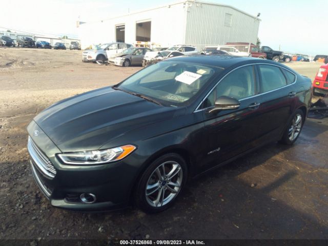 3FA6P0RU3FR122376 Ford Fusion Titanium Hybrid