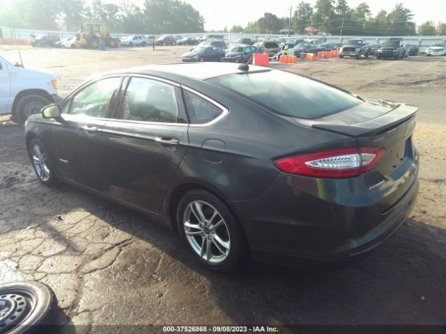 3FA6P0RU3FR122376 Ford Fusion Titanium Hybrid