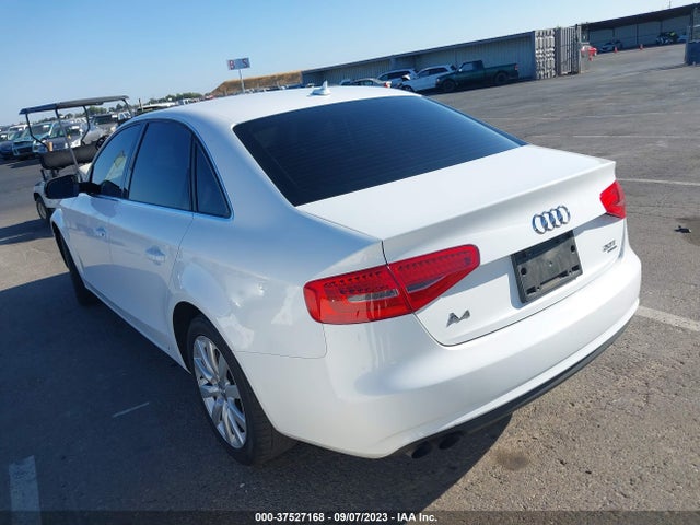 2013 AUDI A4 PREMIUM VIN: WAUBFAFL7DN028687