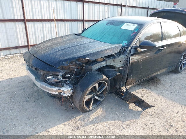 2018 HONDA ACCORD SEDAN SPORT 1.5T VIN: 1HGCV1F35JA204148