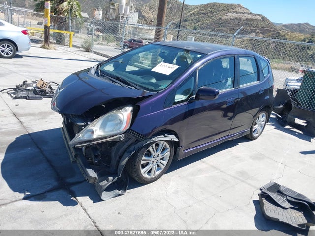 2010 HONDA FIT SPORT VIN: JHMGE8H4XAC019563