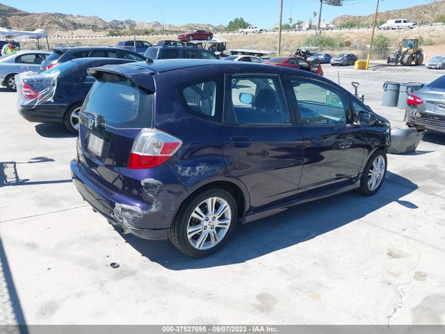 2010 HONDA FIT SPORT VIN: JHMGE8H4XAC019563