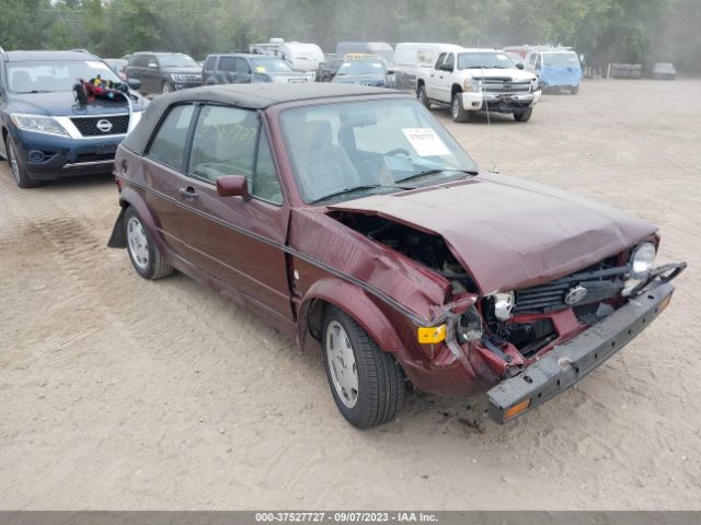 1993 VOLKSWAGEN CABRIOLET WVWBB5150PK001349