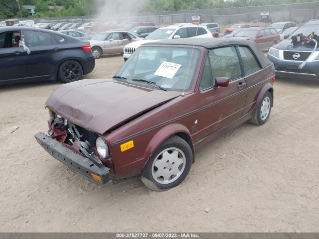 1993 VOLKSWAGEN CABRIOLET WVWBB5150PK001349 Photo 1