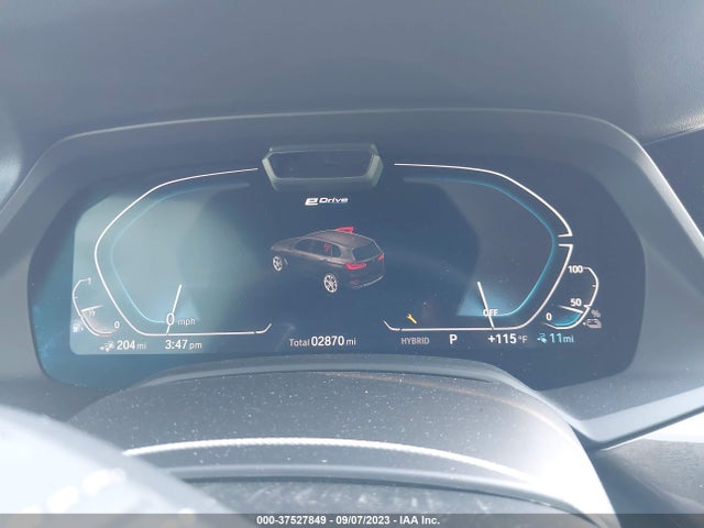 BMW X5 Xdrive45e 2022 аукцион фото
