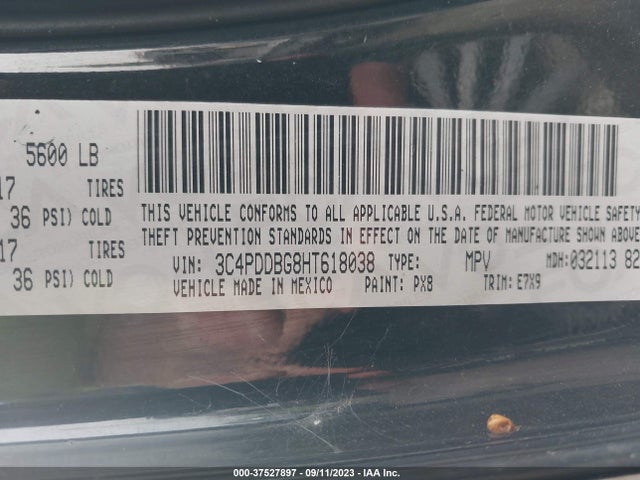 Dodge Journey Sxt Awd 2017 3C4PDDBG8HT618038 Image 9