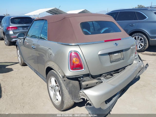 2010 MINI COOPER CONVERTIBLE S VIN: WMWMS3C57ATY08816