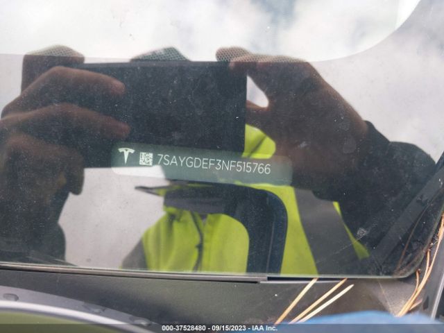 7SAYGDEF3NF515766 Tesla Model Y Performance