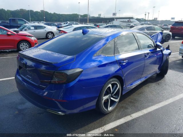 1HGCV1F37JA193749 Honda Accord Sedan Sport 1.5t