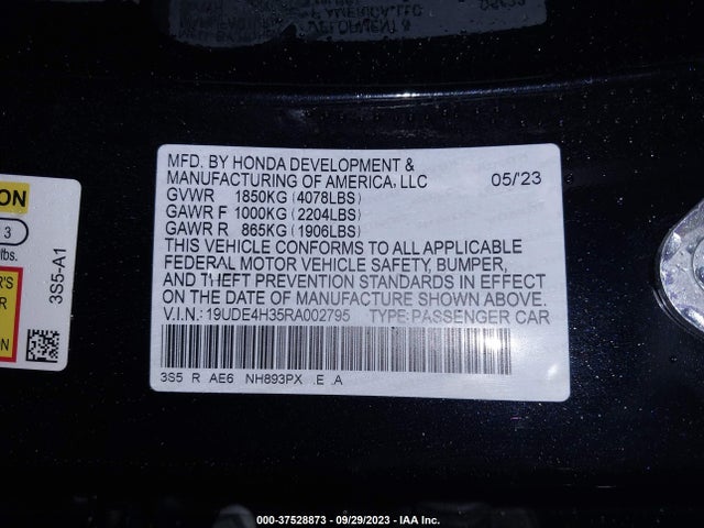 Acura Integra W/a-spec Package 2024 19UDE4H35RA002795 Image 9