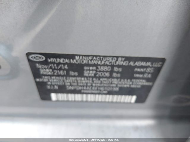 5NPDH4AE6FH610198 Hyundai ELANTRA SE