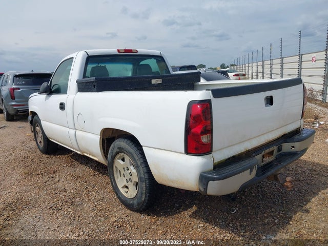 2006 CHEVROLET SILVERADO 1500 WORK TRUCK VIN: 1GCEC14X26Z117223