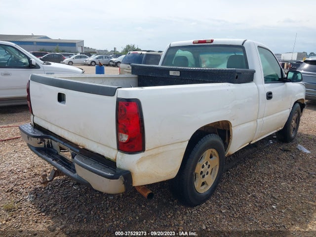 2006 CHEVROLET SILVERADO 1500 WORK TRUCK VIN: 1GCEC14X26Z117223