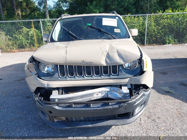 2016 JEEP RENEGADE LATITUDE VIN: ZACCJABT8GPD12031