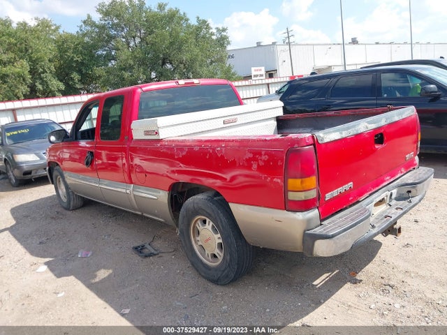 2000 GMC SIERRA 1500 SL VIN: 1GTEC19T0YZ326954