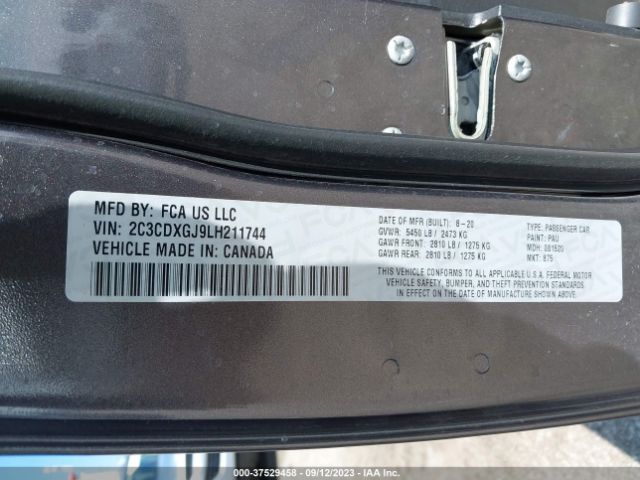 2C3CDXGJ9LH211744 Dodge Charger Scat Pack