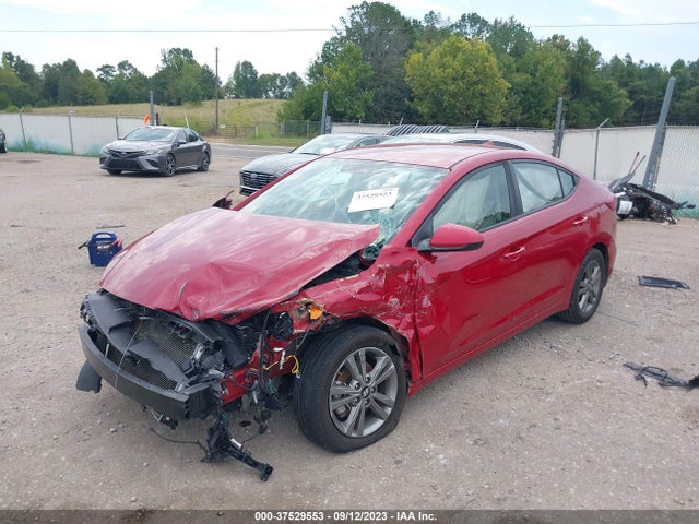 2018 HYUNDAI ELANTRA SEL VIN: 5NPD84LF3JH219847