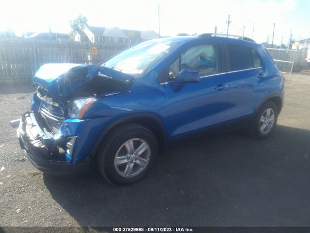 37529668 :رقم المزاد ، KL7CJPSB9GB595251 vin ، 2016 Chevrolet Trax Lt مزاد بيع
