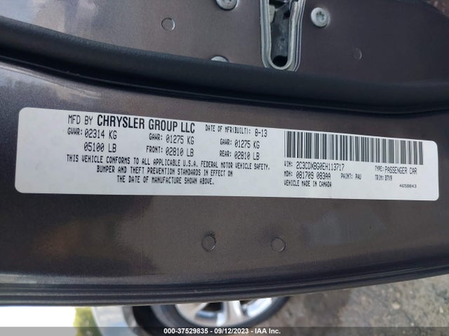 Dodge Charger Se 2014 2C3CDXBG0EH113717 Image 9