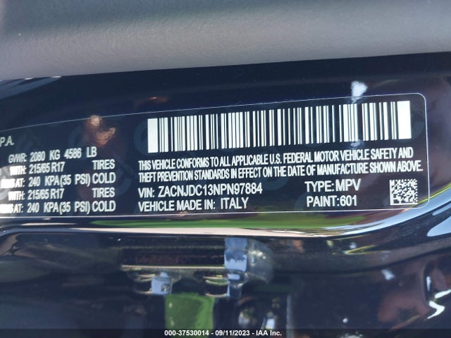 ZACNJDC13NPN97884 Jeep Renegade Trailhawk