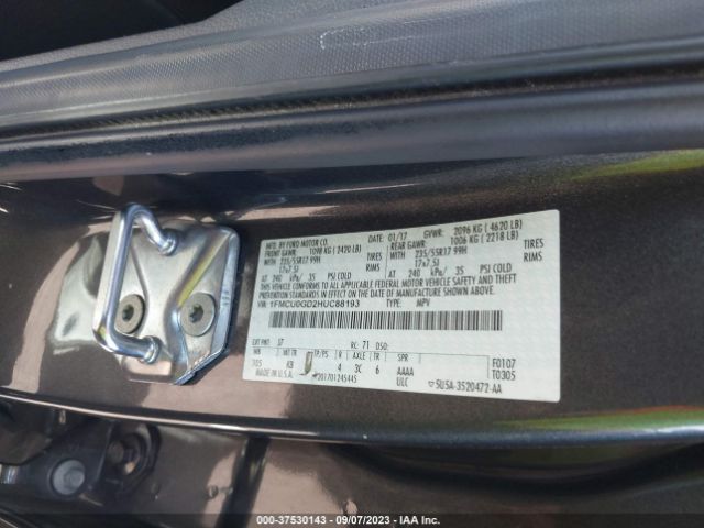 1FMCU0GD2HUC88193 Ford ESCAPE SE