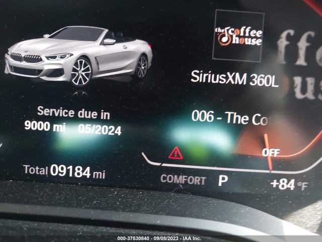 BMW 8 Series M850i Xdrive 2022 аукцион фото