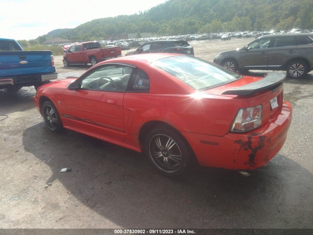 2001 FORD MUSTANG STANDARD/DELUXE/PREMIUM VIN: 1FAFP40401F160741