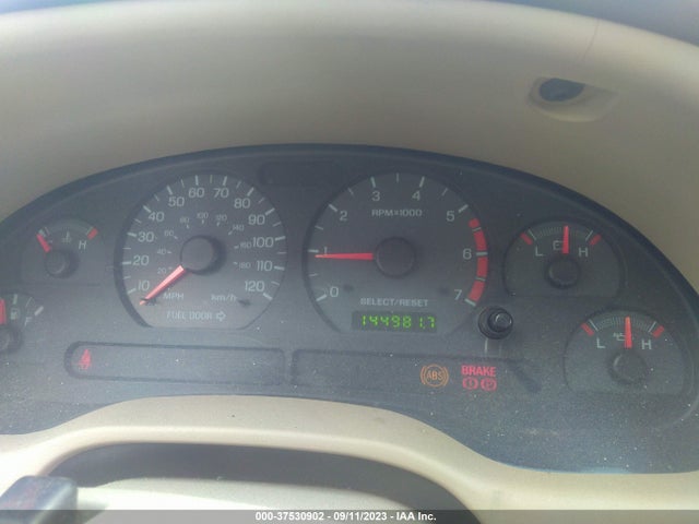 2001 FORD MUSTANG STANDARD/DELUXE/PREMIUM VIN: 1FAFP40401F160741