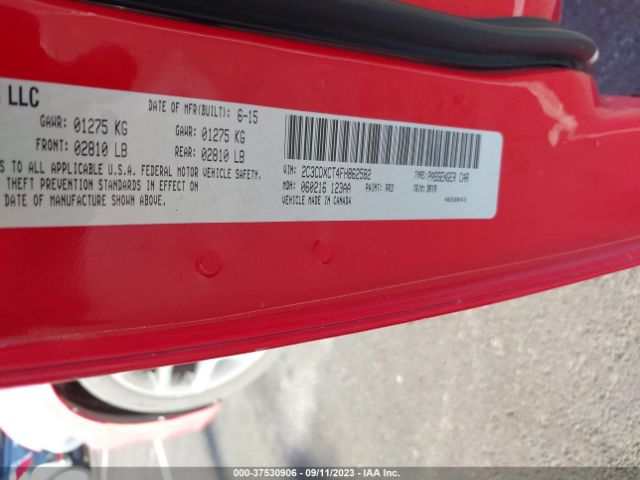 2C3CDXCT4FH862582 Dodge Charger Rt