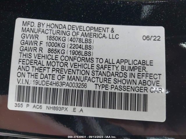 Acura Integra A-spec W/ Technology 2023 19UDE4H63PA003256 Image 9