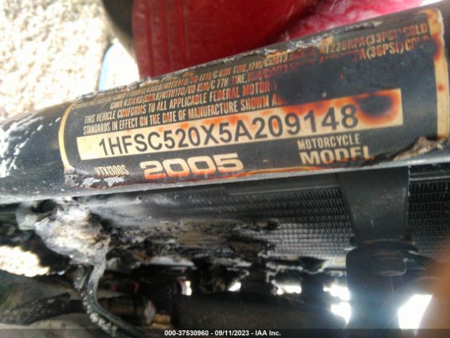 2005 HONDA VT1300 1HFSC520X5A209148 Photo 9