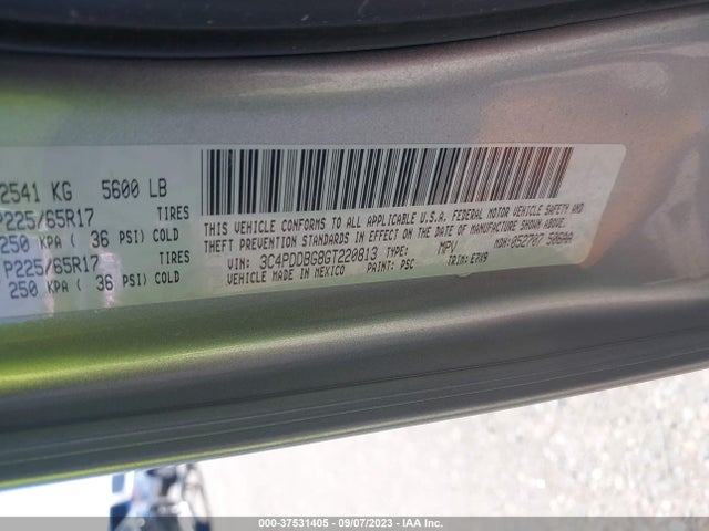 Dodge Journey Sxt 2016 3C4PDDBG8GT220813 Image 9