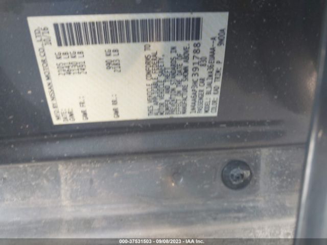 1N4AA6AP3HC391788 Nissan Maxima Sr