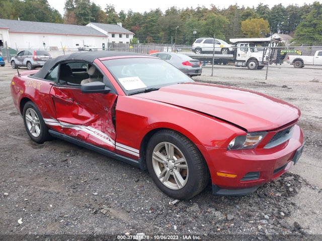 2012 FORD MUSTANG V6 VIN: 1ZVBP8EM0C5226851