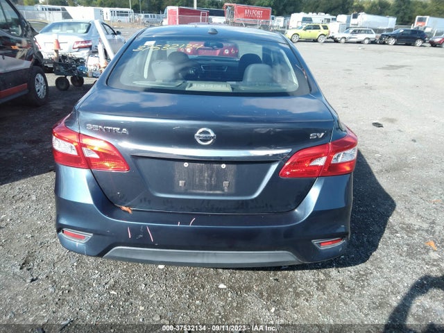 2017 NISSAN SENTRA SV VIN: 3N1AB7AP7HY344836